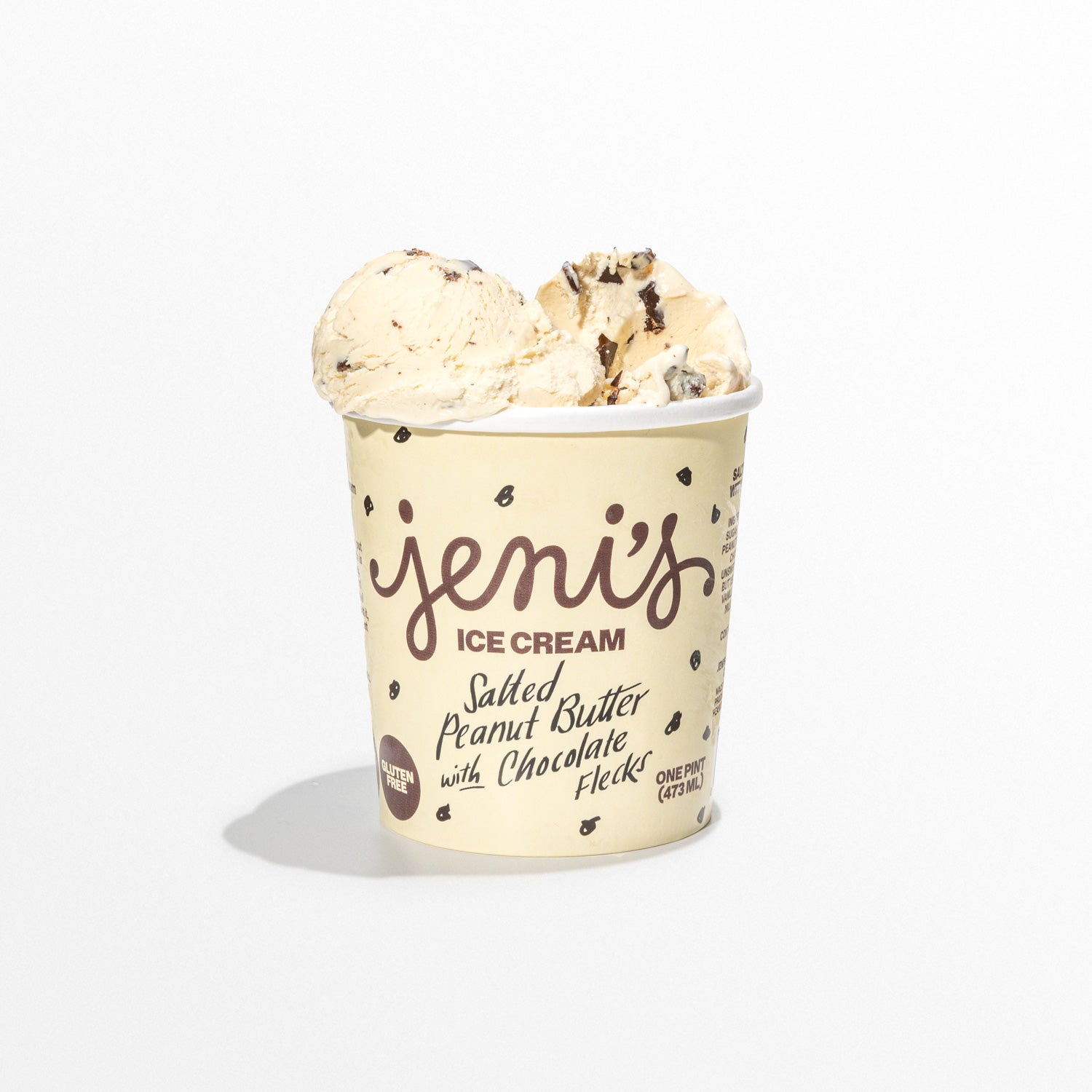 Salted Peanut Butter with Chocolate Flecks